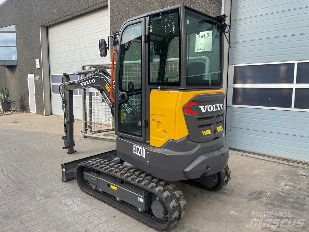 Volvo EC27D Мини екскаватори < 7 т