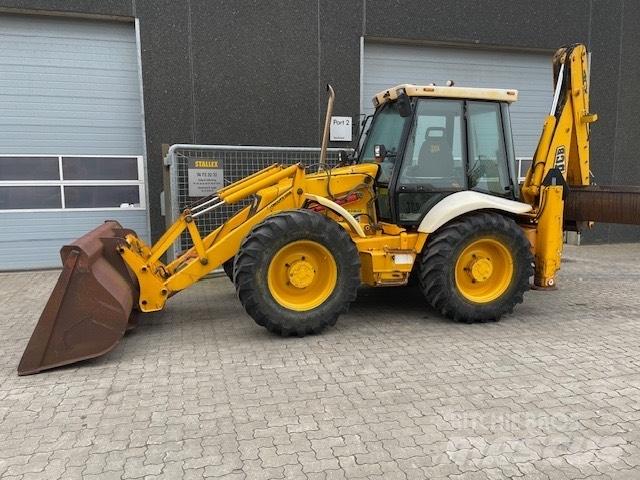 JCB 4CX Товарач със заден ексватор