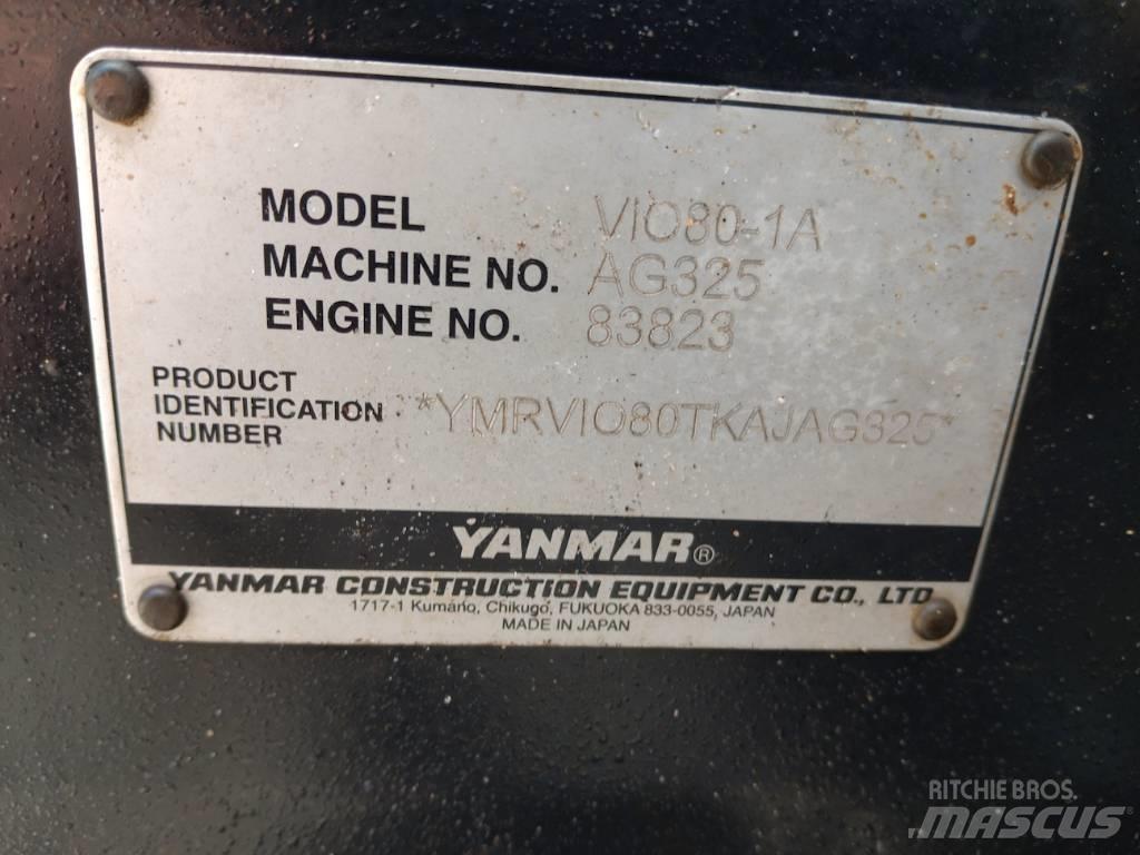Yanmar ViO80-1a Верижен екскаватор