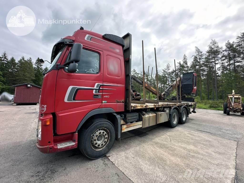 Volvo FH 480 За превоз на дървени трупи