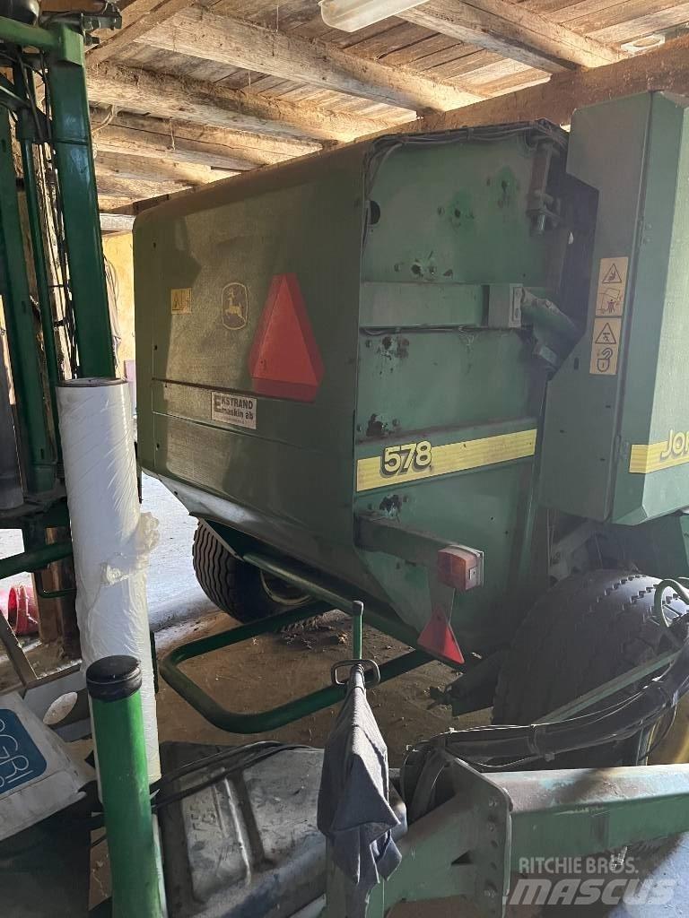 John Deere 578 Сламопреси за кръгли бали
