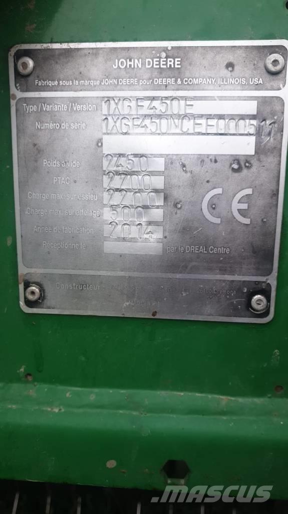 John Deere F 450 Сламопреси за кръгли бали
