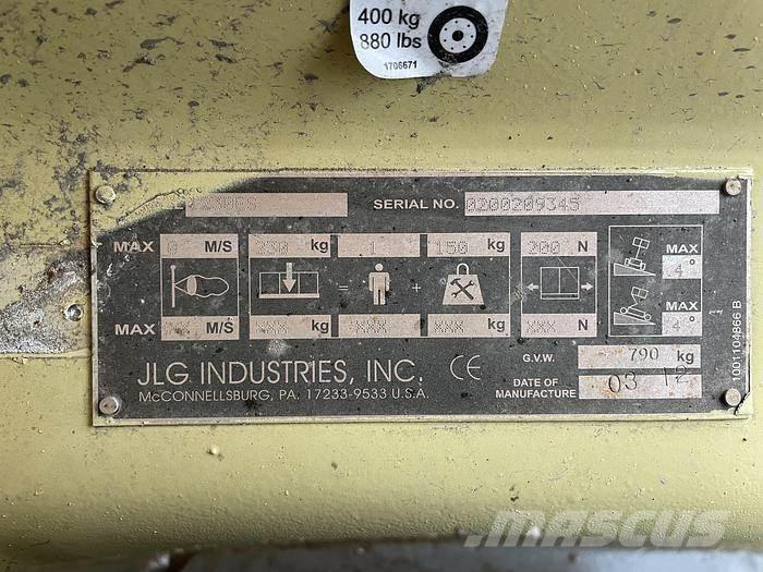 JLG 1230ES Ножични работни платформи