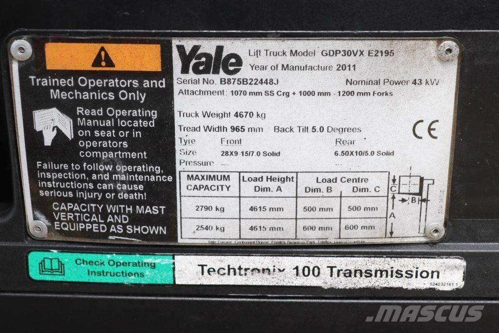 Yale GDP30VX Дизелови камиони