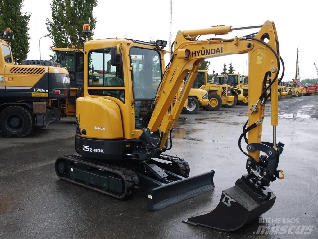 Hyundai R25Z-9AK Мини екскаватори < 7 т
