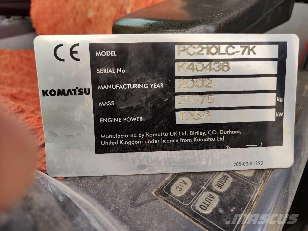 Komatsu PC 210 LC-7K Верижен екскаватор