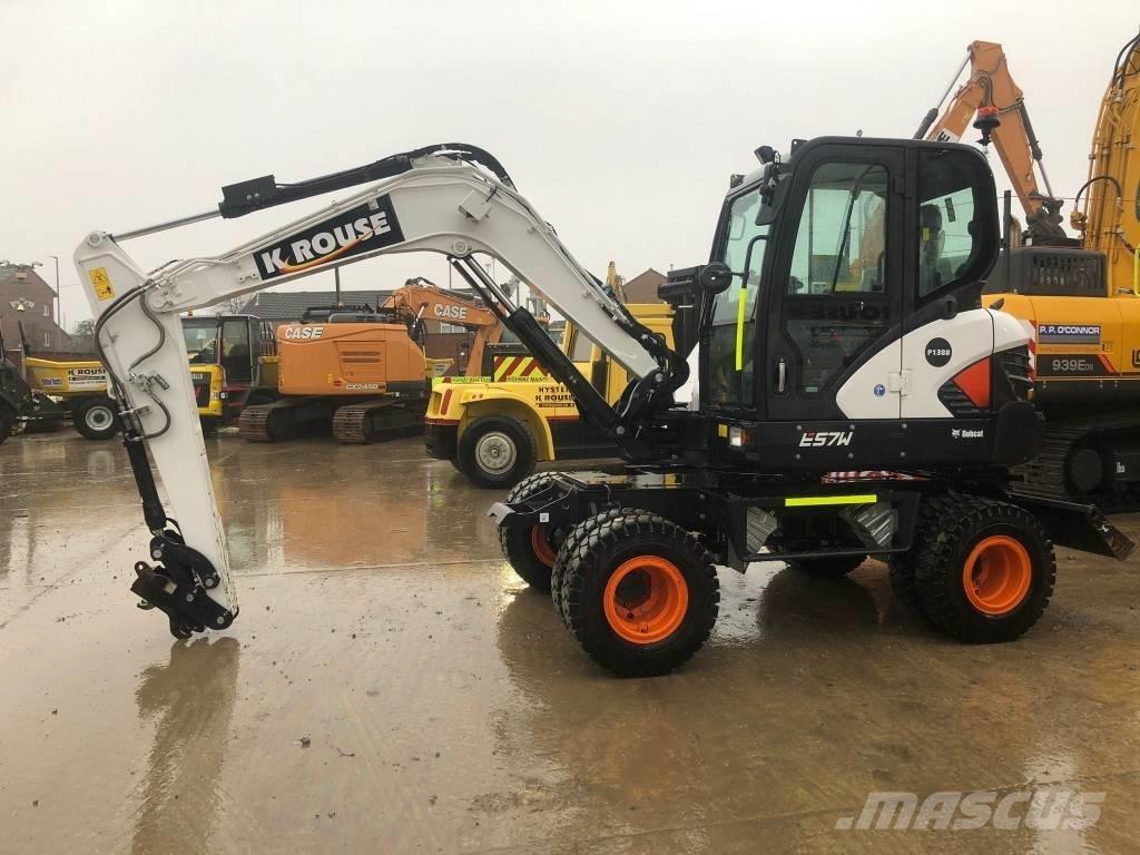 Bobcat E 57 W Колесни екскаватори