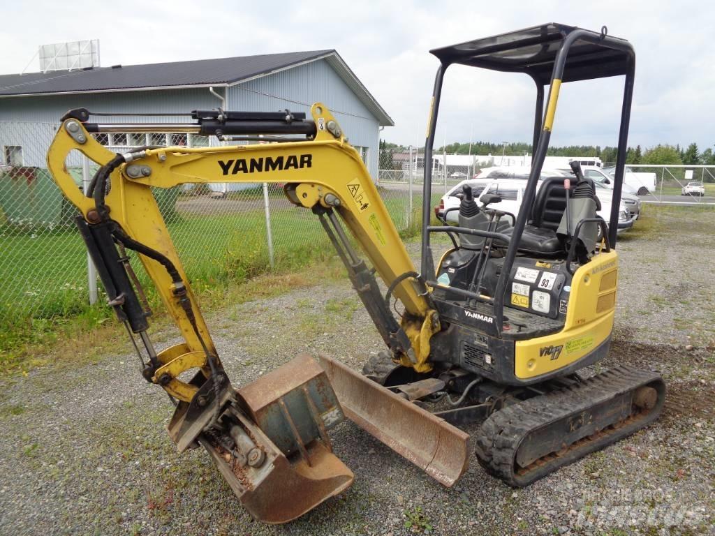 Yanmar Vio 17 Мини екскаватори < 7 т
