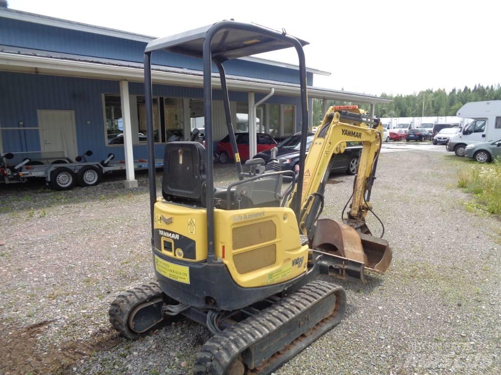Yanmar Vio 17 Мини екскаватори < 7 т
