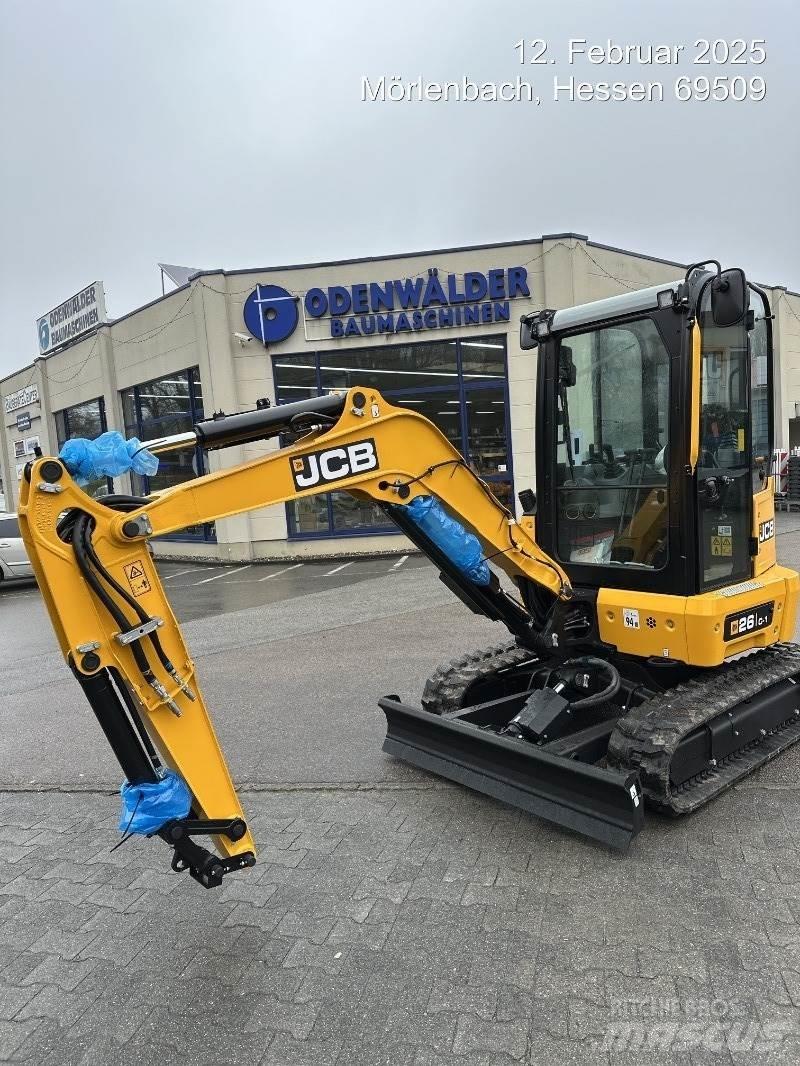 JCB 26C-1 Мини екскаватори < 7 т