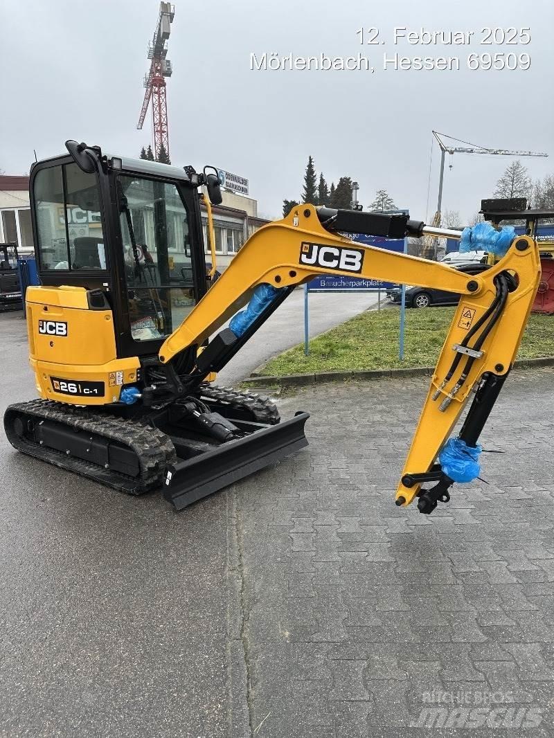JCB 26C-1 Мини екскаватори < 7 т