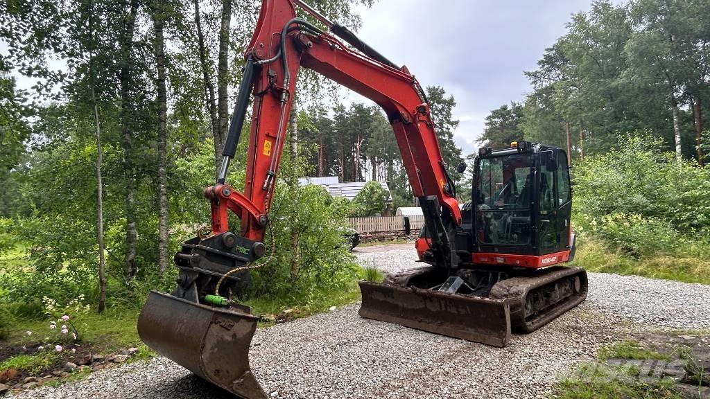 Kubota KX 080-4 CX Средни екскаватори 7т - 12т