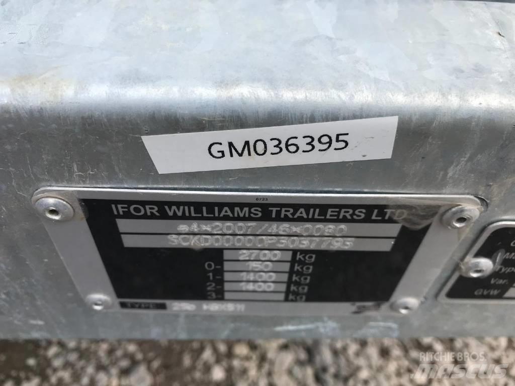Ifor Williams HBX511 Други ремаркета