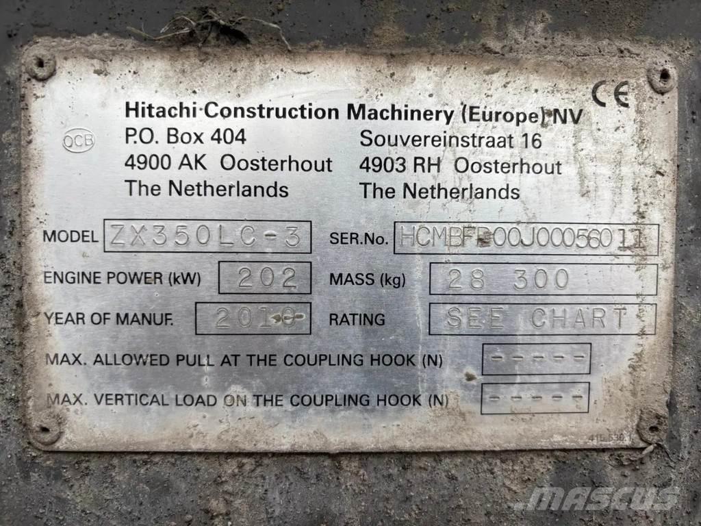 Hitachi ZX350LC-3 Верижен екскаватор