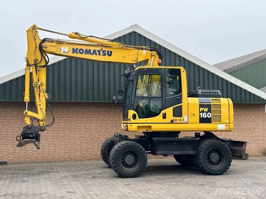Komatsu PW160-8 Колесни екскаватори