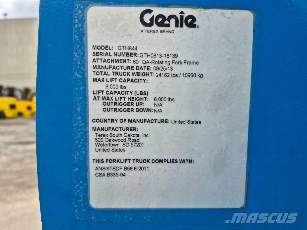 Genie GTH 844 Телескопични товарачи