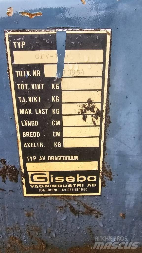 Gisebo Vagn Ремаркета за зърно / силаж
