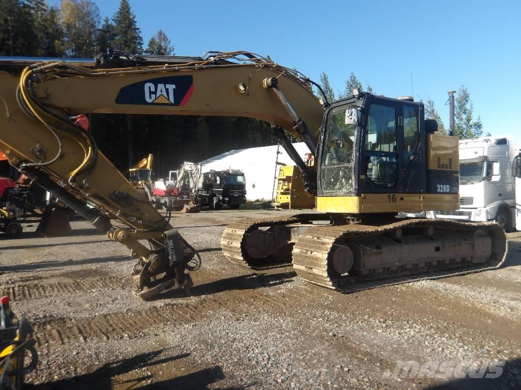 CAT 328 D Верижен екскаватор
