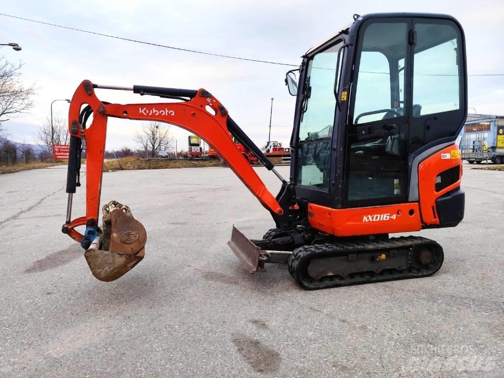 Kubota KX 016-4 Мини екскаватори < 7 т