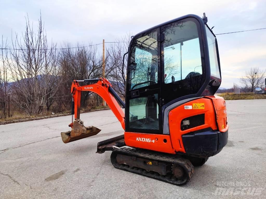 Kubota KX 016-4 Мини екскаватори < 7 т