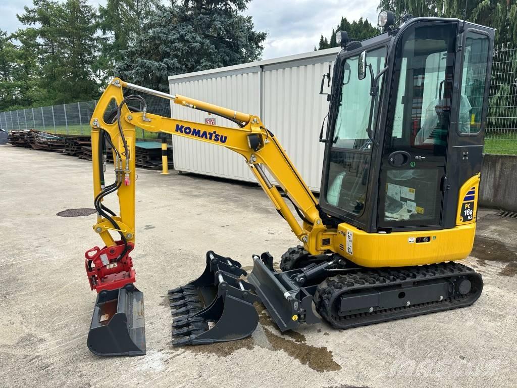 Komatsu PC 16 R-3HS Мини екскаватори < 7 т