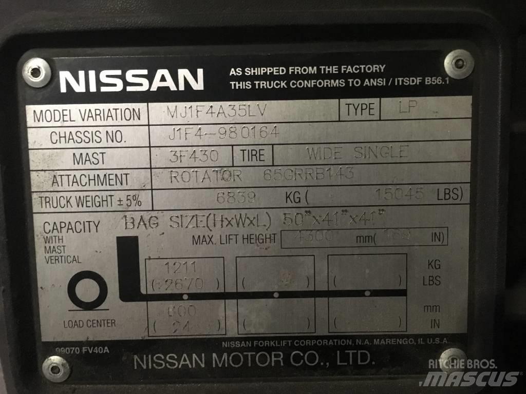Nissan 80 Вилични кари-повдигачи - други