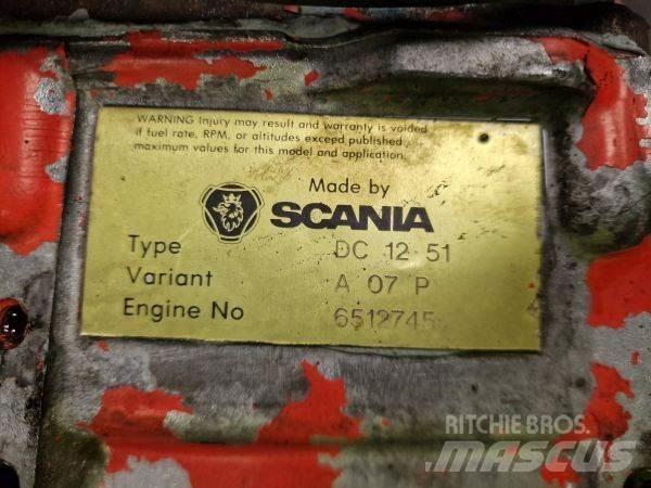 Scania DC12 51A Двигатели