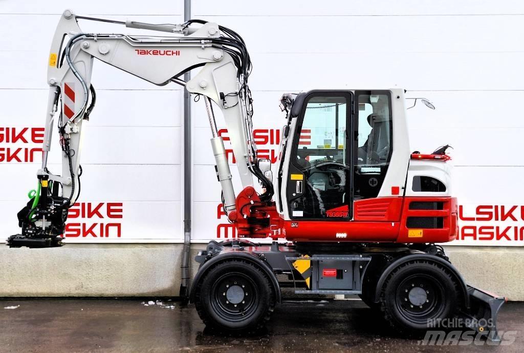 Takeuchi TB 395 W Колесни екскаватори