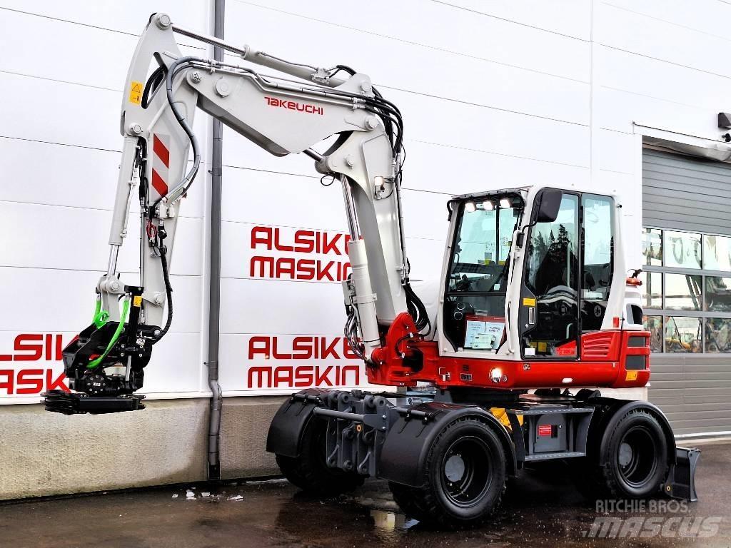 Takeuchi TB 395 W Колесни екскаватори