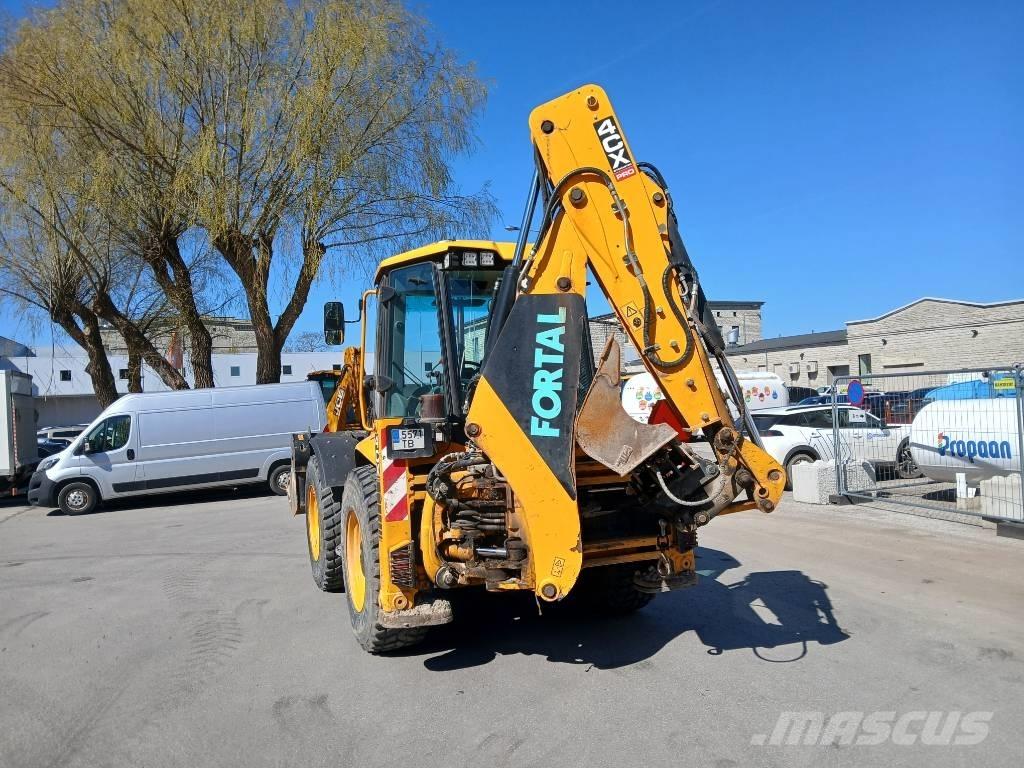 JCB 4cxpro AEC Товарач със заден ексватор