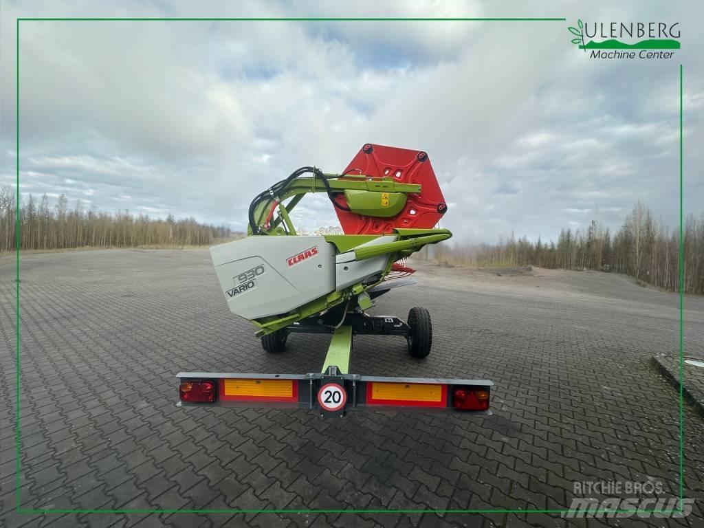 CLAAS Vario 930 Глави за комбайн