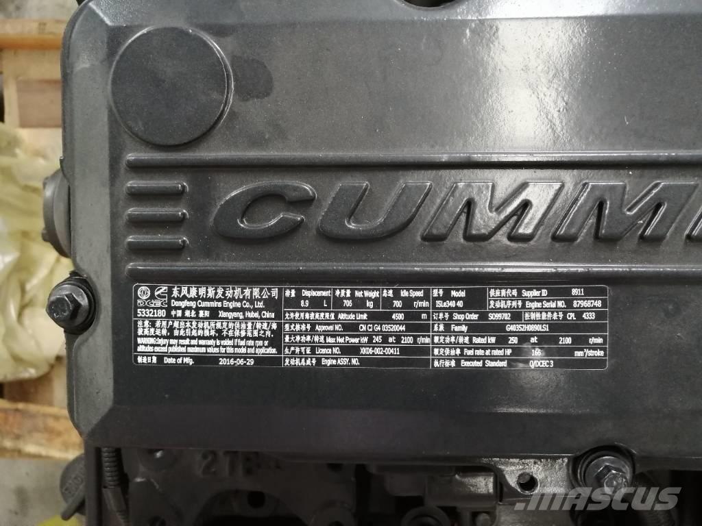 Cummins L375-30 Двигатели