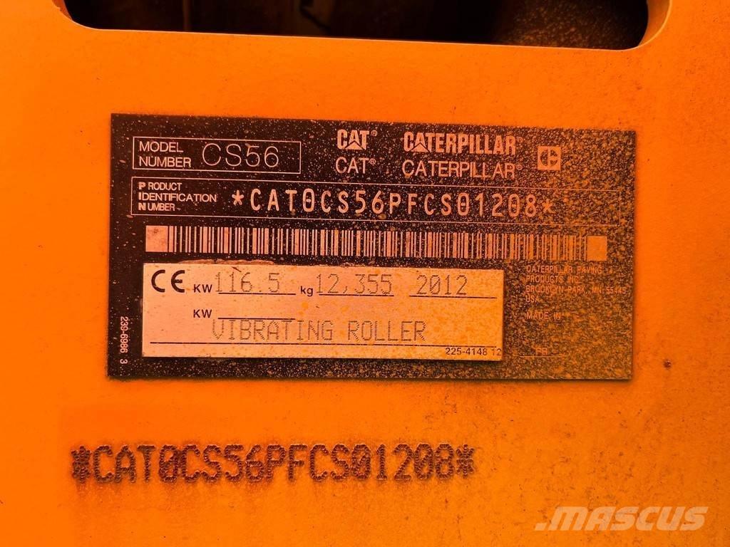 CAT CS 56 AC Еднобарабанни ролки
