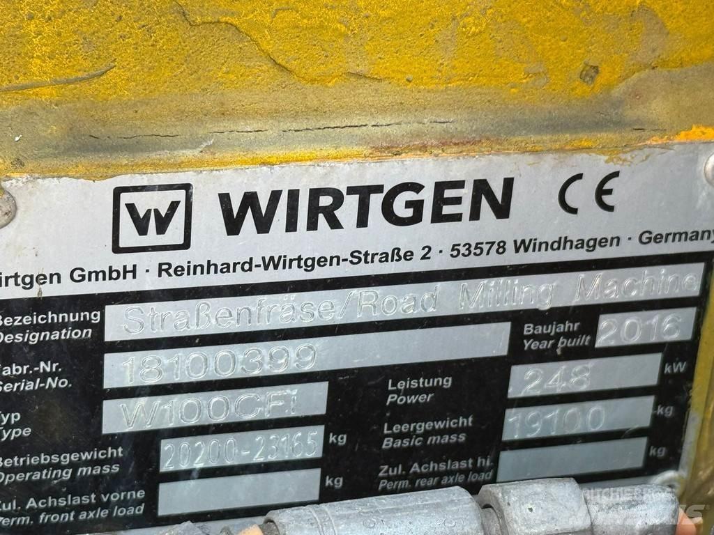 Wirtgen W100CFI Машини за студено раздробяване на асфалт