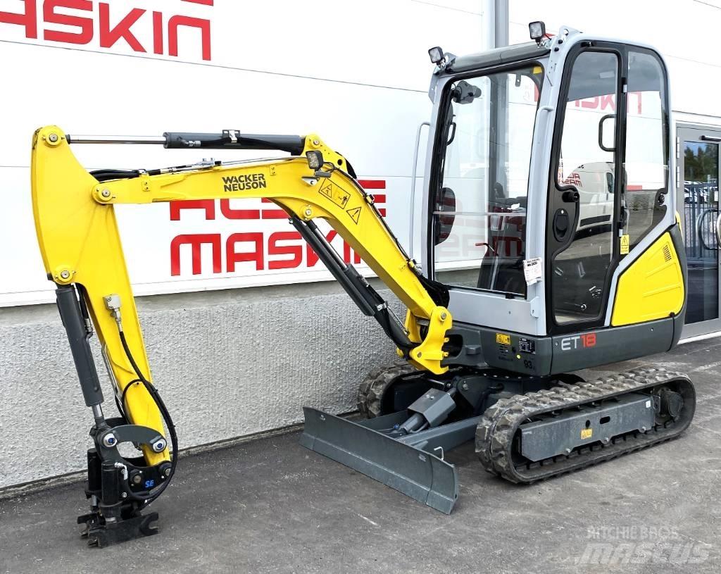 Wacker Neuson ET 18 Мини екскаватори < 7 т