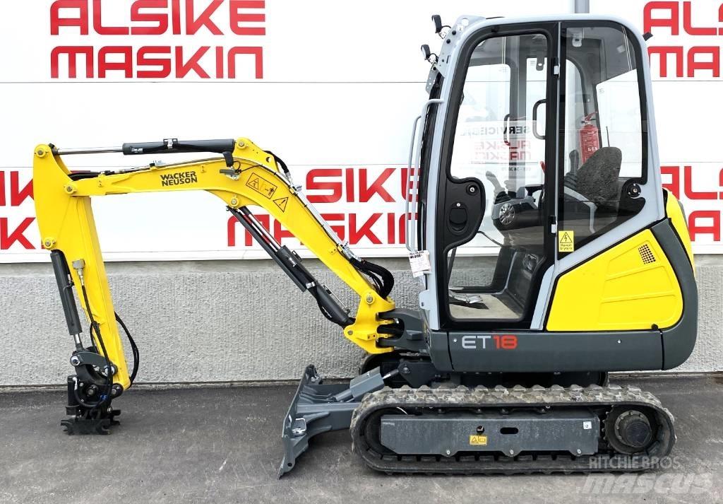 Wacker Neuson ET 18 Мини екскаватори < 7 т