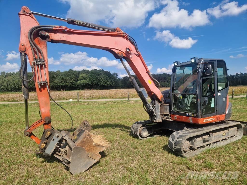 Kubota KX 080-4 Средни екскаватори 7т - 12т