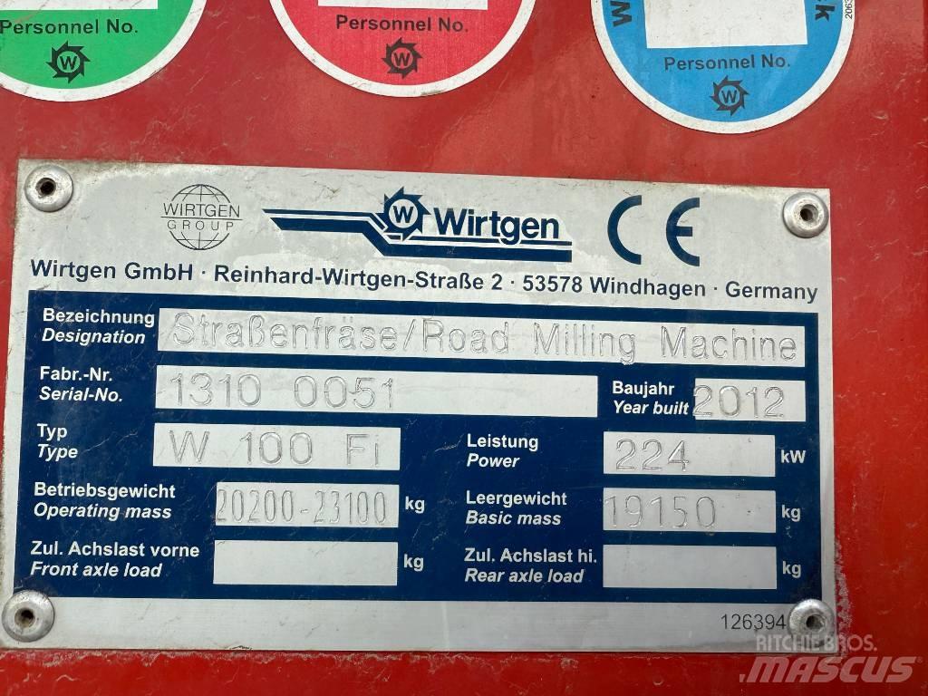 Wirtgen W100Fi Машини за студено раздробяване на асфалт