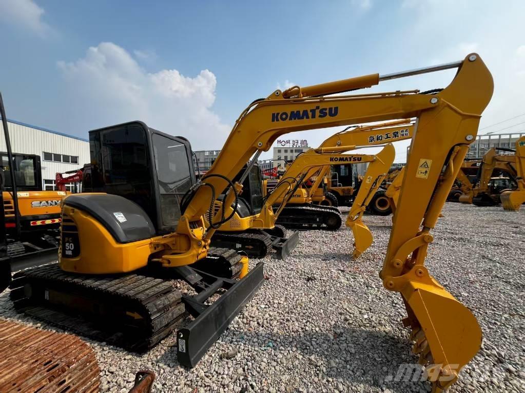 Komatsu PC 50 MR Мини екскаватори < 7 т