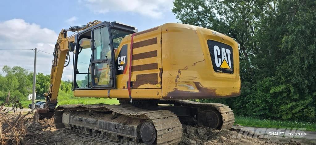 CAT 320 Верижен екскаватор