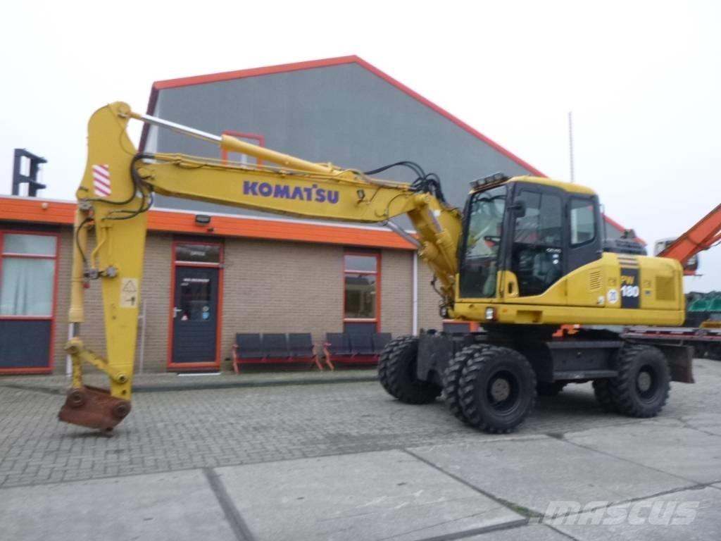Komatsu PW 180-7EO Колесни екскаватори