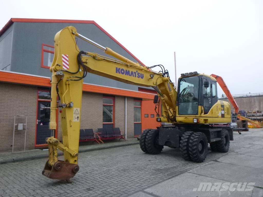Komatsu PW 180-7EO Колесни екскаватори