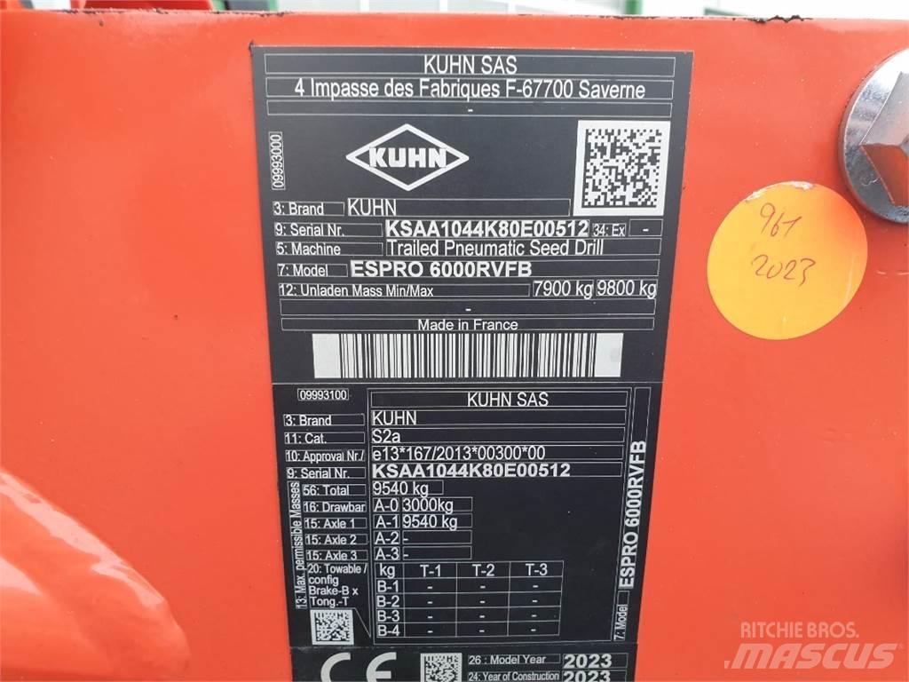 Kuhn ESPRO6000 Редосеялки