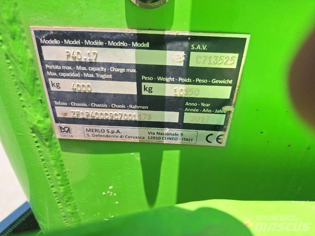 Merlo P 40.17 Телескопични товарачи