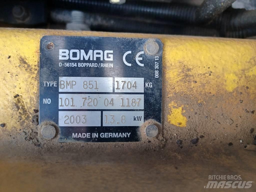 Bomag BMP 851 Уплътнители за почва
