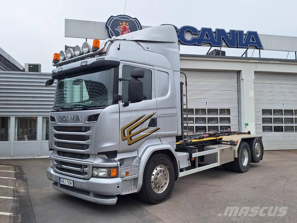 Scania R 580 LB Камиони с кран с кука
