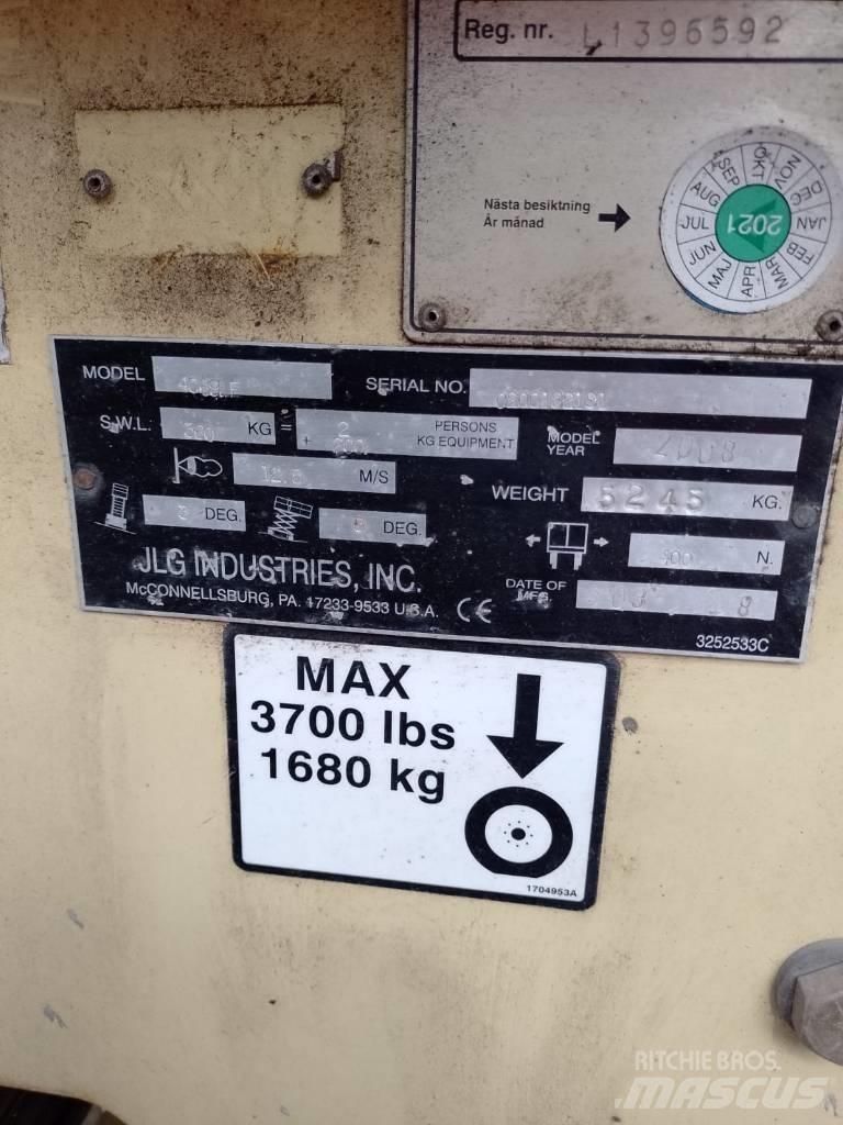JLG 4069 LE Ножични работни платформи