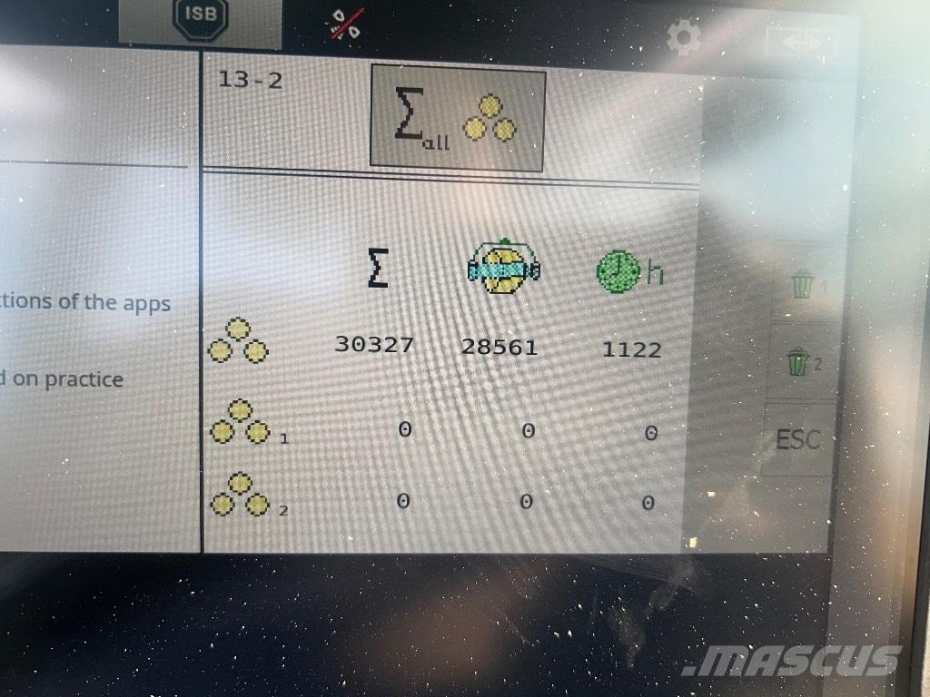 Krone CF1550XC Сламопреси за кръгли бали

