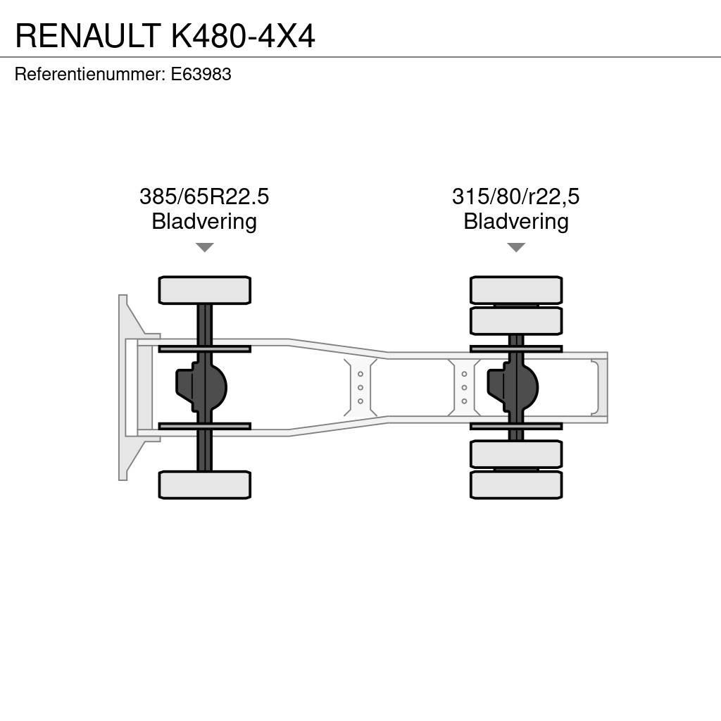 Renault K480-4X4 Влекачи