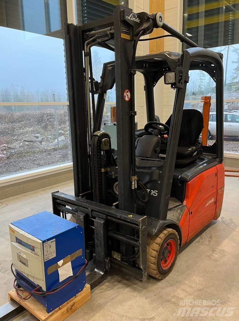Linde E 16 C Електрически вилични кари-повдигачи